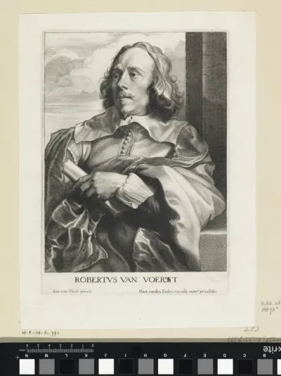 Portret van Robert van Voerst