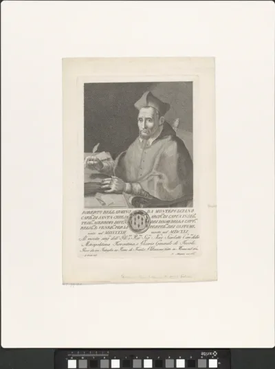 Portret van Roberto Bellarmino