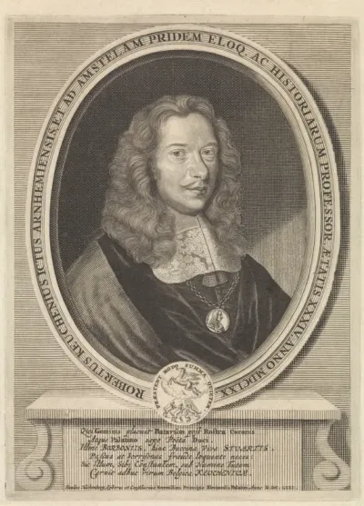 Portret van Robertus Keuchenius