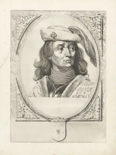 Portret van Robrecht I de Fries, graaf van Vlaanderen
