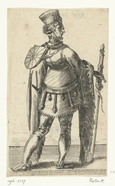 Portret van Robrecht I de Fries, graaf van Vlaanderen