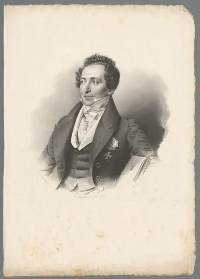 Portret van Rochus Otto Manderup Heinrich zu Lynar
