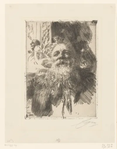 Portret van Rodin
