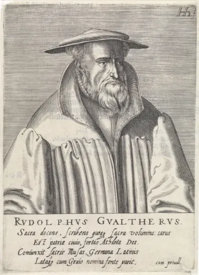 Portret van Rodolphus Gualterus