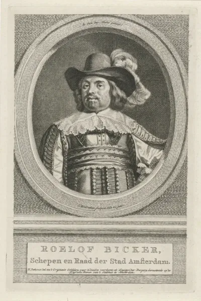 Portret van Roelof Bicker