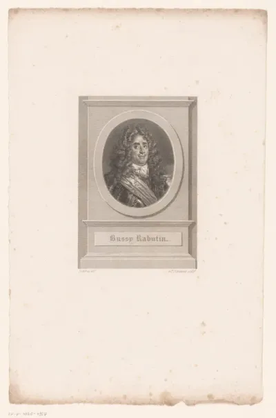 Portret van Roger Bussy-Rabutin
