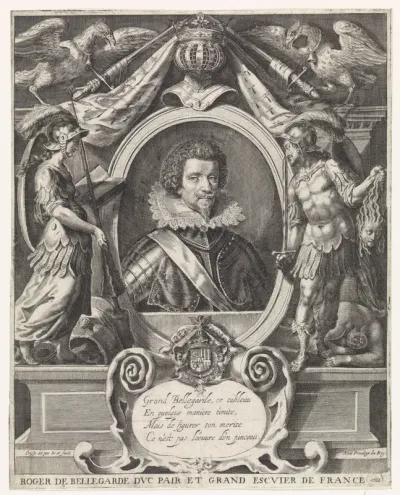 Portret van Roger de Saint-Lary de Bellegarde