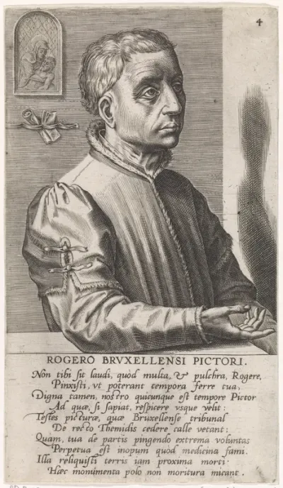 Portret van Rogier van der Weyden