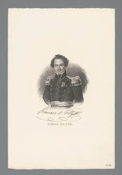 Portret van Roman Sołtyk