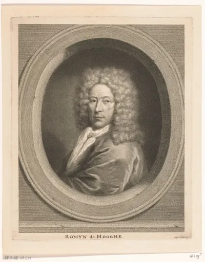 Portret van Romeyn de Hooghe