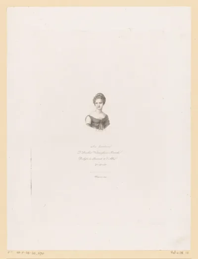 Portret van Rosalia Vintimiglia, hertogin van Berwick en Alba