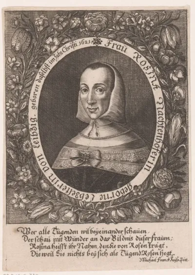 Portret van Rosina Lebzelter