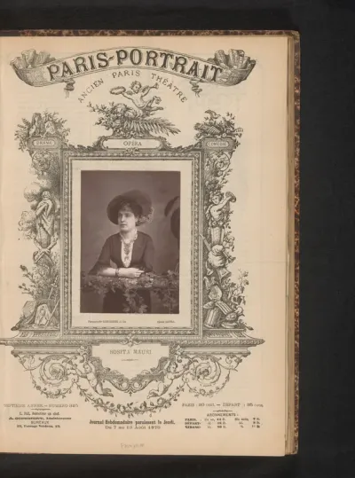 Portret van Rosita Mauri