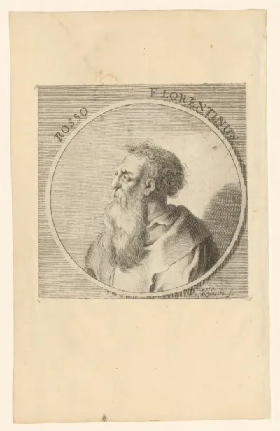 Portret van Rosso Fiorentino
