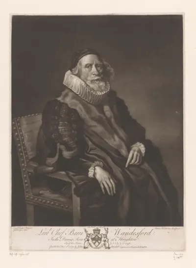 Portret van Rowland Wandesford