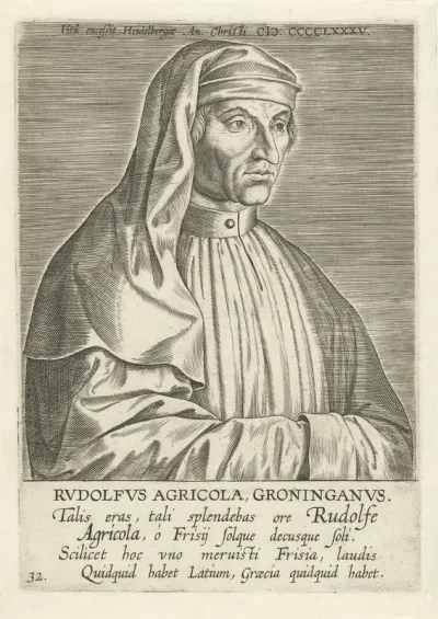 Portret van Rudolf Agricola