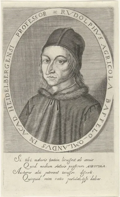 Portret van Rudolf Agricola