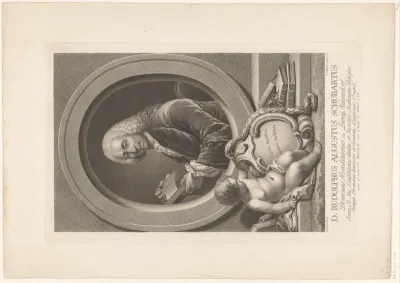 Portret van Rudolf August Schubart