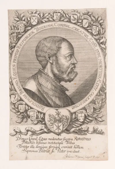 Portret van Rudolf Brun