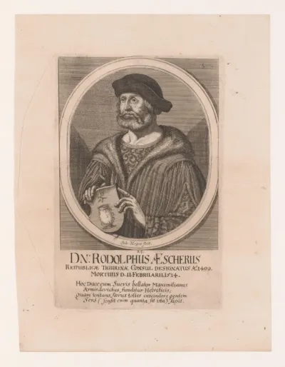 Portret van Rudolf Escher