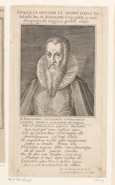 Portret van Rudolf Göckel