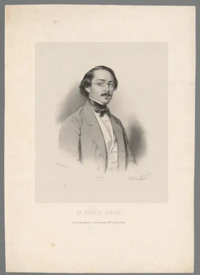 Portret van Rudolf Hirsch