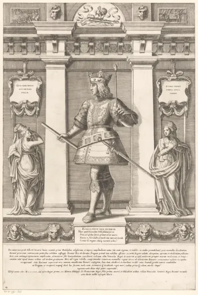 Portret van Rudolf I van Bohemen