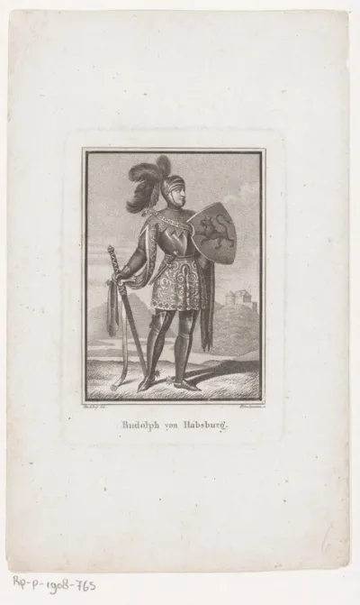Portret van Rudolf I van Habsburg