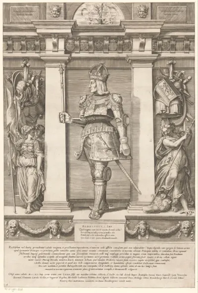 Portret van Rudolf I van Habsburg