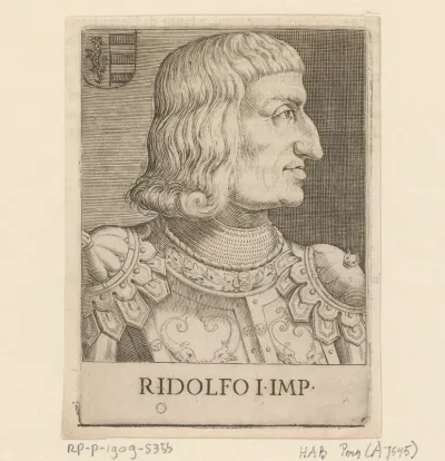 Portret van Rudolf I van Habsburg