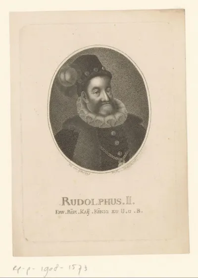Portret van Rudolf II van Habsburg, Duits keizer