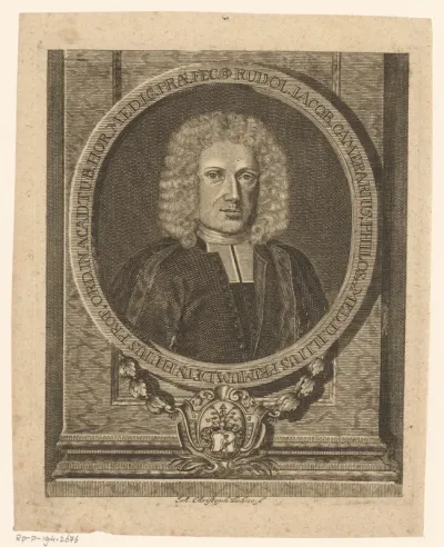 Portret van Rudolf Jacob Camerarius