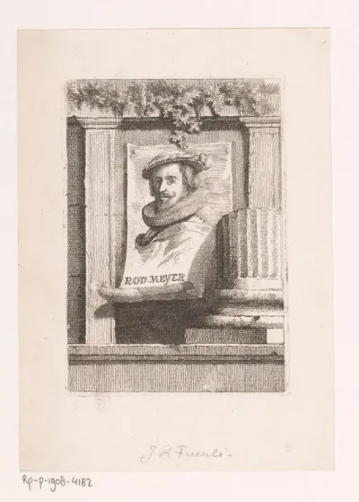 Portret van Rudolf Meyer