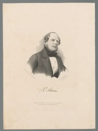 Portret van Rudolf Schleiden