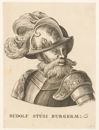Portret van Rudolf Stüssi