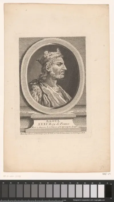 Portret van Rudolf van Frankrijk