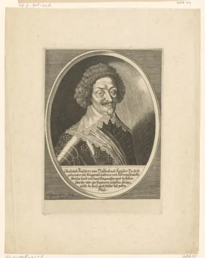 Portret van Rudolf van Teuffenbach