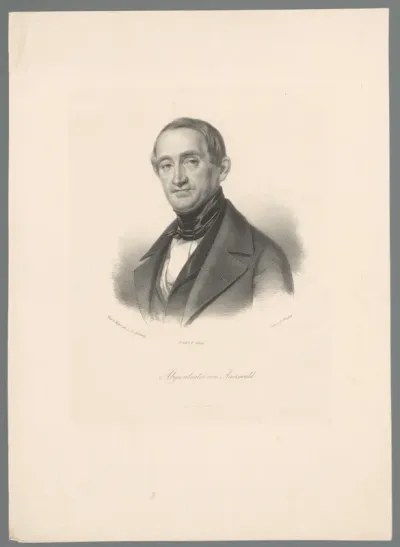 Portret van Rudolf von Auerswald