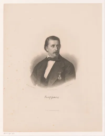 Portret van Rudolf von Gottschall