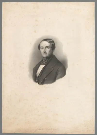 Portret van Rudolf von Stillfried-Rattonitz