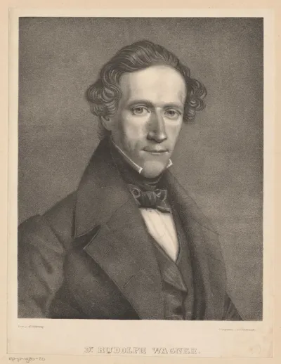 Portret van Rudolf Wagner
