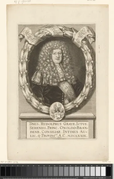 Portret van Rudolph Grave