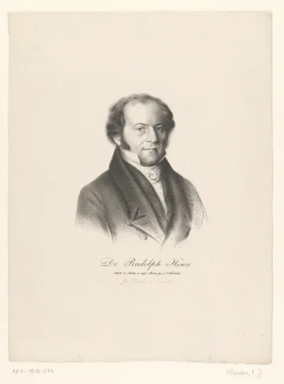 Portret van Rudolph Henzi