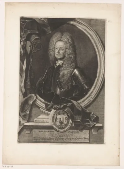 Portret van Rudolph Johann von Wrisberg