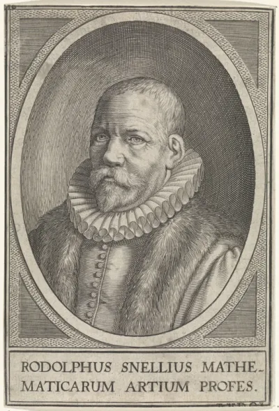 Portret van Rudolph Snellius