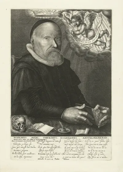 Portret van Rudolphus Petri
