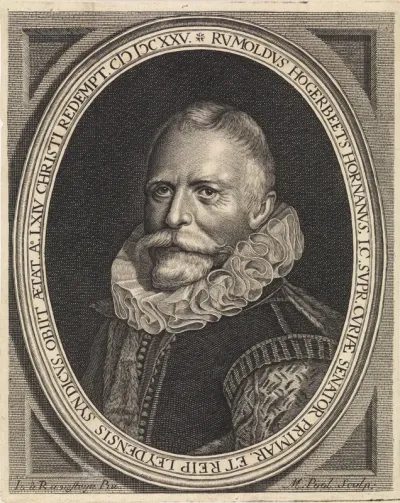 Portret van Rumoldus Hogerbeets
