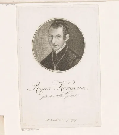 Portret van Rupert Kornmann