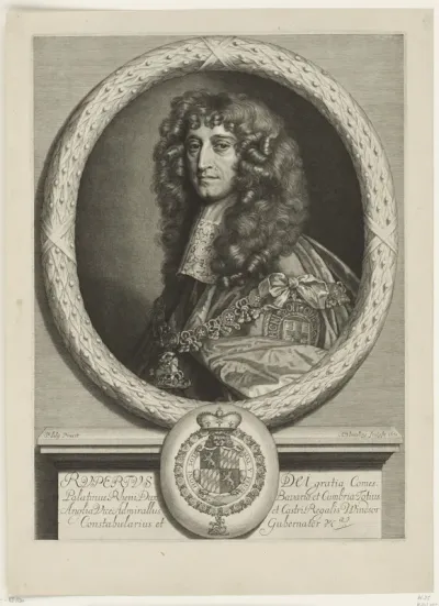 Portret van Rupert, prins van de Palts