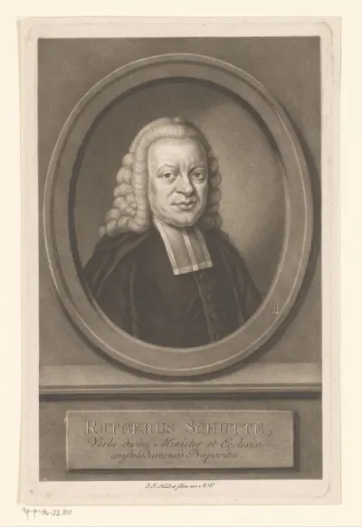 Portret van Rutger Schutte